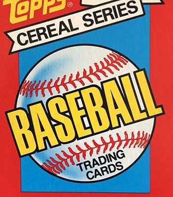 1984 Topps Cereal Baseball Cards