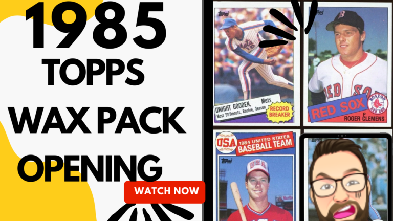 Hidden Gems of the 1985 Topps Baseball Card Set – You Won’t Believe What We Found!