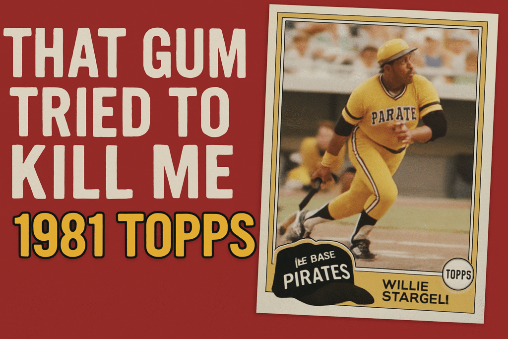 1981 Topps Wax Pack Opening. Nasty Gum